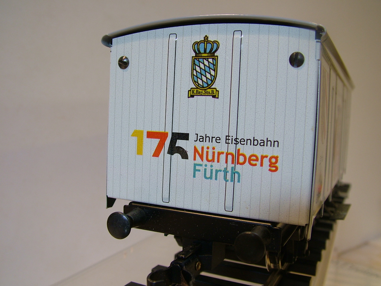 175 Jahre Deutsche Eisenbahn Sondermodell Adler Spur 0 Tin Plate 